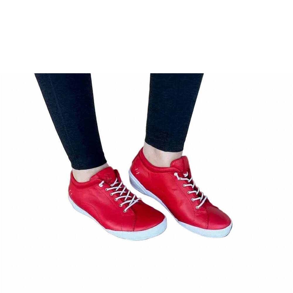 NEW GELATO women's tessa 2 sneakers in red